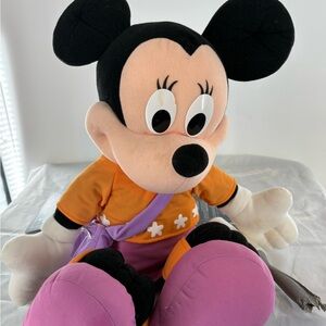 Fisher Price Disney Minnie Mouse 24” Plush Toys R Us Vintage 2000